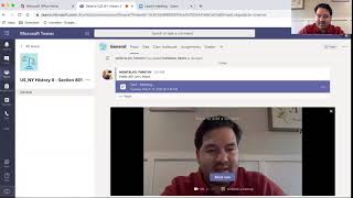 How to Host an Online Class Meeting with Microsoft Teams [upl. by Drescher]