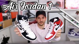 COME ALLACCIARE LE JORDAN 1  HIGH amp MID [upl. by Lower]