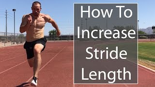 How To Increase Stride Length  Sprint Training [upl. by Tarrsus799]