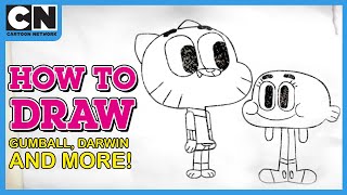 How To Draw Your Favourite Cartoon Network Characters  Imagination Studios  Cartoon Network [upl. by Alda]