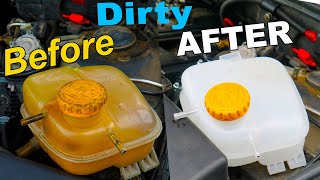 How To Clean amp Restore Coolant Tank  PERMANENTLY [upl. by Akerdnuhs]