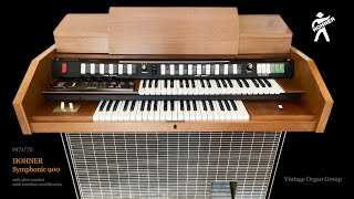 The Sounds of Hohner  Slideshow of vintage Hohner organs amp synths [upl. by Ynetsed179]