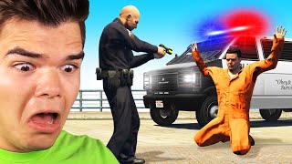 Playing GTA 5 As A COP [upl. by Llennahs]