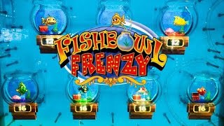 FISHBOWL Frenzy and Hooked Fishing Arcade Game [upl. by Pomeroy]