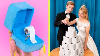 12 Funny Toilet Paper Pranks and Hacks [upl. by Eardna749]