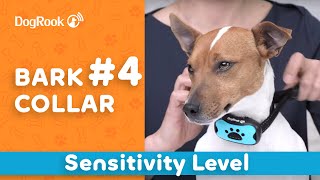 4 Sensitivity Level  DogRook Bark Collar [upl. by Krueger790]