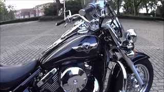 Kawasaki VN 800 Classic and sound [upl. by Namar287]