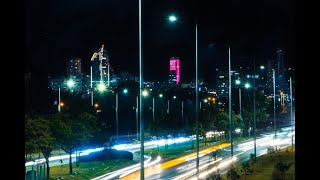 AUTOPISTAS 4K NOCTURNO BOGOTA [upl. by Capps]