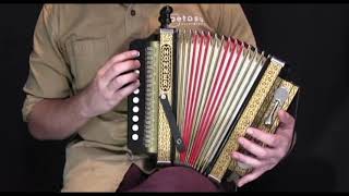 Certified PreOwned Accordion Hohner Cajun HA 114 [upl. by Ttirrem188]