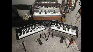 Hohner Symphonic 30 amp 30N  1960s combo organs [upl. by Adnik]