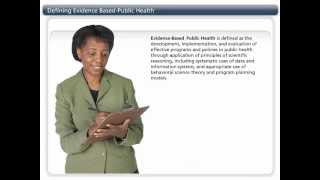 Defining Evidence Based Public Health [upl. by Feetal455]