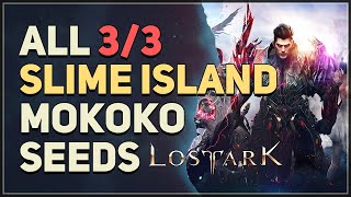 All 3 Slime Island Mokoko Seed Locations Lost Ark [upl. by Nylicaj]