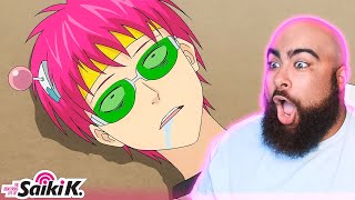 SAIKI LOSES HIS HEAD  Saiki K Episode 5 Reaction [upl. by Eizle]