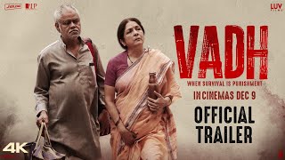 Vadh Official Trailer Sanjay Mishra Neena Gupta  Dec 9 [upl. by Navac]