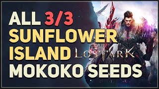 All 3 Sunflower Island Mokoko Seed Locations Lost Ark [upl. by Mchail]