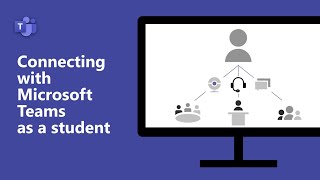 Connecting with Microsoft Teams as a student [upl. by Ojyram]