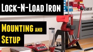 Hornady LockNLoad Iron Press Kit Mounting and Setup [upl. by Latsyek]