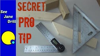 The Secret Formula for Making Perfect Miter Cuts When Less Than 90 Degrees [upl. by Kellia179]