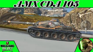 AMX CDA 105  World of Tanks Blitz [upl. by Just]