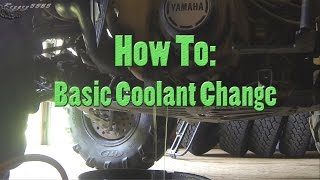 HOW TO Basic Maintenance Coolant Change [upl. by Parrish]