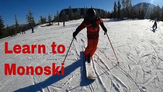 How To Monoski [upl. by Narhem331]