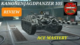 Kanonenjagdpanzer 105 Review  WoT Blitz [upl. by Mercuri246]