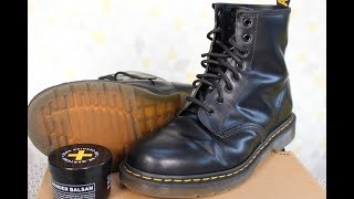 BREAK IN amp SIZING Dr Martens Classic quot1460quot Boots [upl. by Durkin]