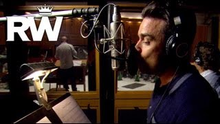 Robbie Williams  Robbie Swings In The Studio [upl. by Luci569]