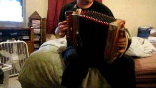 Cajun Accordion Choupique TwoStep [upl. by Ynotna652]