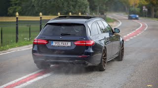 MercedesAMG E63 S Estate  Revs Launch Control amp Fast Accelerations [upl. by Eboh]