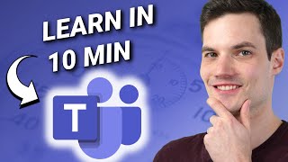 🏫 Microsoft Teams Tutorial in 10 min [upl. by Chery]