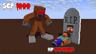 SCP1000 BIG FOOT KILL HEROBRINE RIP  Platabush Animation [upl. by Karlik]