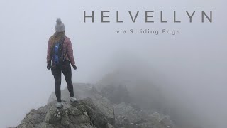 Helvellyn via Striding Edge  The Lake District [upl. by Lapointe]