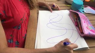 Colour Your Breath  Mindful Art for Kids [upl. by Laflam]