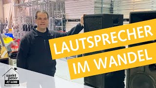 Veranstaltungstechnik  Lautsprecher im Wandel [upl. by Ahsiekyt513]