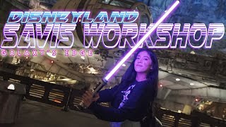 Building A Custom Lightsaber At Disneyland was Awesome Savis Workshop [upl. by Merrel]