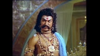 DrRajkumar Nostalgic Powerful Dialogue Scene  Bhaktha Prahlada Kannada Movie Best Scene [upl. by Jameson3]