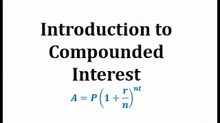 Compounded Interest [upl. by Ridinger]