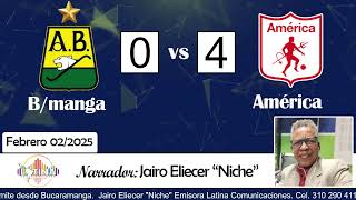 Bucaramanga Vs América en vivo [upl. by Ase]