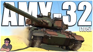 The Super Budget Baguette  AMX32 105  War Thunder [upl. by Aslin]