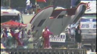 Miss Budweiser Unlimited Hydroplane Crash 1992 Seattle [upl. by Goldner554]