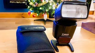 Canon Speedlite Flash 430ex Ii Review [upl. by Olnay]