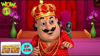 Motu Patlu Cartoons In Hindi  Animated cartoon  Prince Motu Wow Kidz [upl. by Alisen]