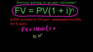 Compound Interest Future Value [upl. by Allistir]