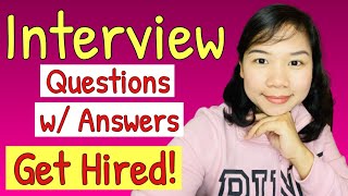 Sample INTERVIEW Questions for Teachers Teacher Interview Tips  Alissa Lifestyle Vlog [upl. by Akihsan]