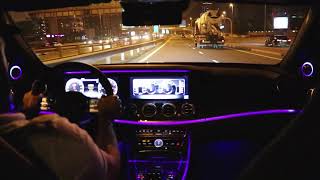 NEW 2019 Mercedes AMG E63 S 4Matic  NIGHT POV Test Drive  Cold Start amp Exhaust Sound [upl. by Akital851]