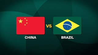 China vs Brazil  2025 World Baseball Classic Qualifiers [upl. by Arte]