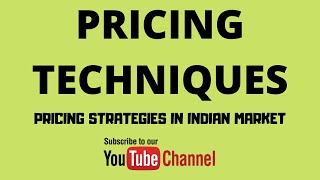 Pricing Techniques In Retail  Pricing in Retail Industry [upl. by Alden965]