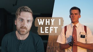 Why I Left The Mormon Church [upl. by Nelehyram]