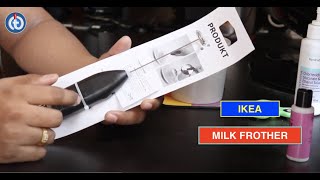 IKEA MILK FROTHER Review amp Battery Installation [upl. by Nibla306]